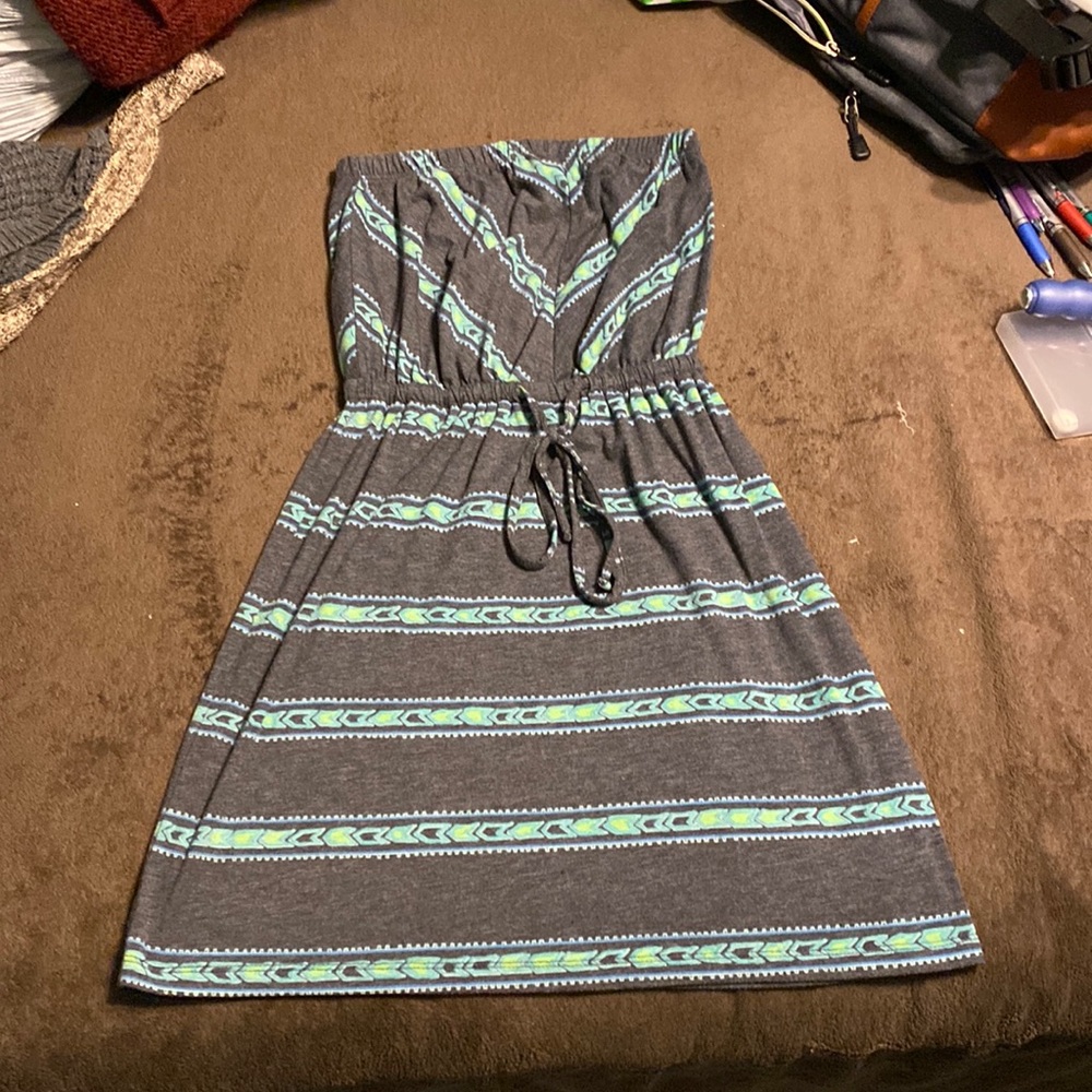 Green, blue, and grey, XS